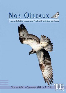 Nos Oiseaux cover September 2013